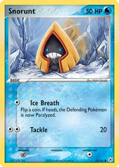 Snorunt 73 - Hidden Legends Pokesingles