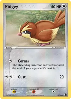 Pidgey 73 - Fire Red Leaf Green Pokesingles
