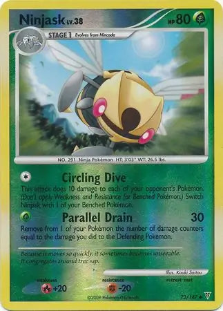 Ninjask Reverse Holo 73 - Supreme Victors Pokesingles