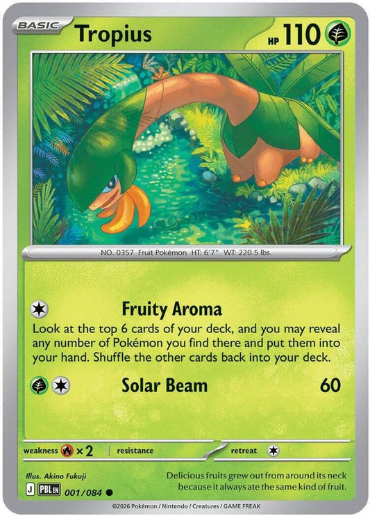 Tropius 001/084 - Pitch Black