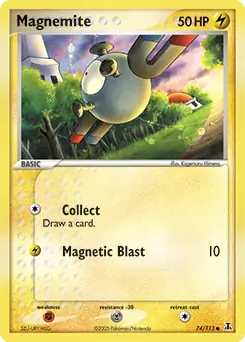 Magnemite 74 - Delta Species Pokesingles