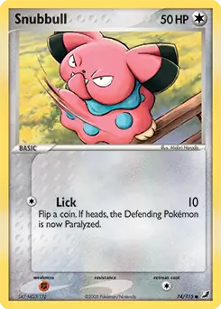 Snubbull 74 - Unseen Forces Pokesingles