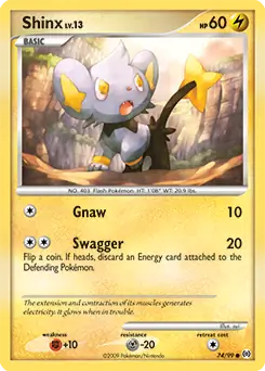 Shinx 74 - Arceus Pokesingles
