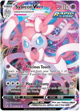 Sylveon VMAX 075, Evolving Skies | Sword & Shield, , 5.00 kr, Pokesingles. Kjøp pokemon kort til lave priser hos oss.
