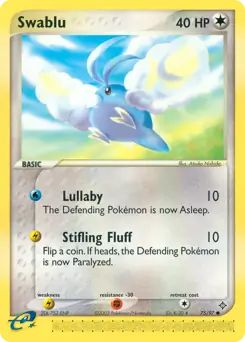 Swablu 75 - Dragon Pokesingles