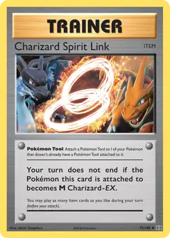 Charizard Spirit Link 75 - Evolutions Pokesingles