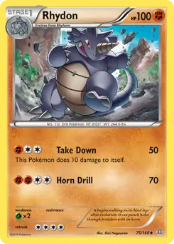 Rhydon 75 - Primal Clash Pokesingles