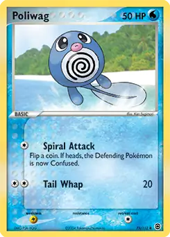 Poliwag 75 - Fire Red Leaf Green Pokesingles