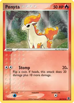 Ponyta 76 - Fire Red Leaf Green Pokesingles