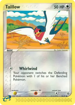 Taillow 76 - Dragon Pokesingles