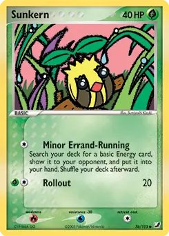 Sunkern 76 - Unseen Forces Pokesingles