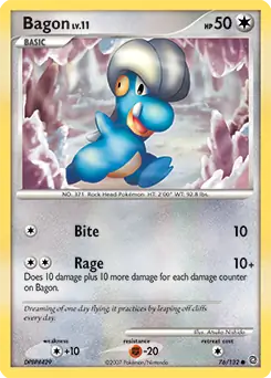 Bagon 76 - Secret Wonders Pokesingles