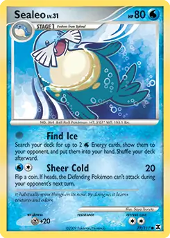 Sealeo 77 - Rising Rivals Pokesingles