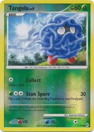 Tangela Reverse Holo 77 - Arceus Pokesingles