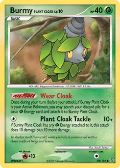 Burmy Plant Cloak 78 - Secret Wonders Pokesingles