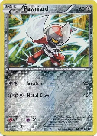Pawniard Reverse Holo 78 - Dark Explorers Pokesingles
