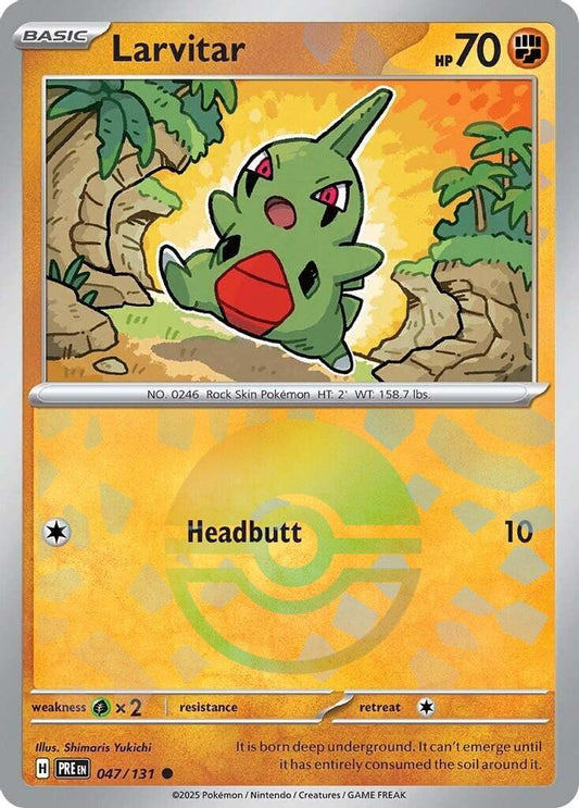 Larvitar (Poke Ball Pattern) 47 - Prismatic Evolutions