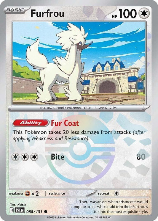 Furfrou (Poke Ball Pattern) 88 - Prismatic Evolutions