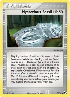 Mysterious Fossil 79 - Legend Maker Pokesingles