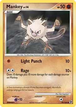 Mankey 79 - Great Encounters Pokesingles