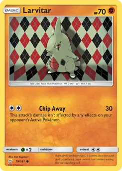 Larvitar 79 - Team Up Pokesingles