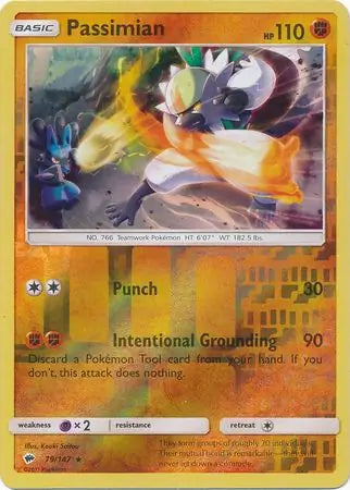 Passimian Reverse Holo 79 - Burning Shadows Pokesingles