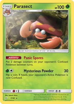 Parasect 7 - Team Up Pokesingles
