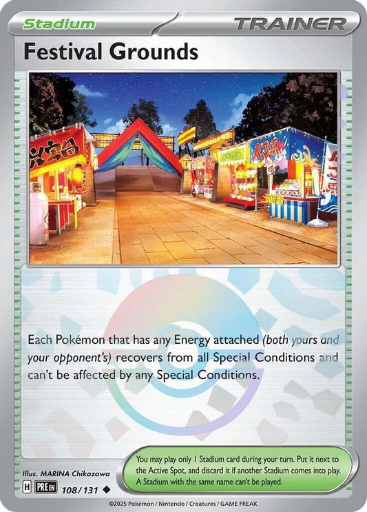 Festival Grounds (Poke Ball Pattern) 108 - Prismatic Evolutions