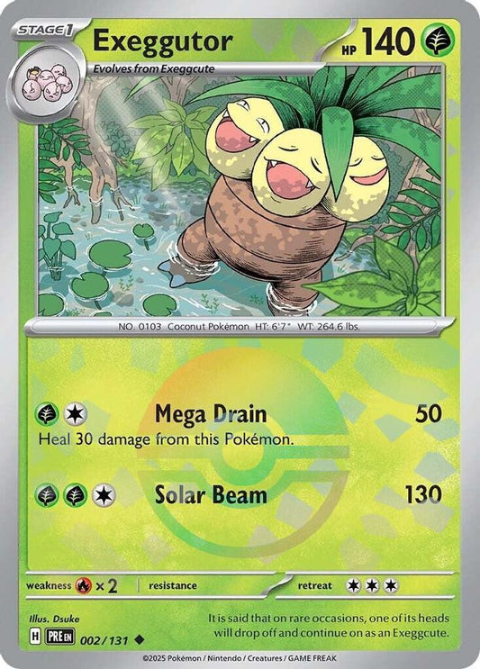 Exeggutor (Poke Ball Pattern) 2 - Prismatic Evolutions