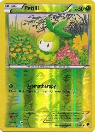 Petilil Reverse Holo 7 - BreakPoint Pokesingles