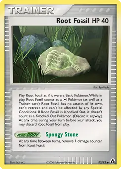 Root Fossil 80 - Legend Maker Pokesingles