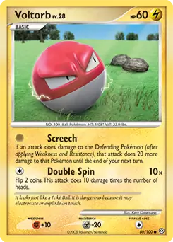 Voltorb 80 - Stormfront Pokesingles