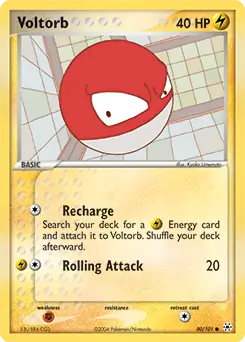 Voltorb 80 - Hidden Legends Pokesingles