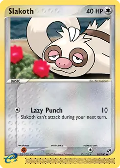 Slakoth 80 - Sandstorm Pokesingles