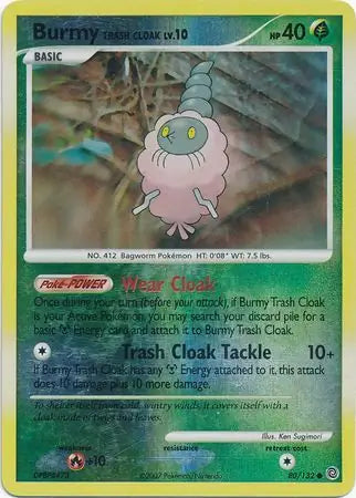 Burmy Trash Cloak Reverse Holo 80 - Secret Wonders Pokesingles