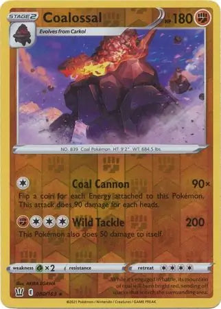 Coalossal Reverse Holo 080 - Battle Styles
