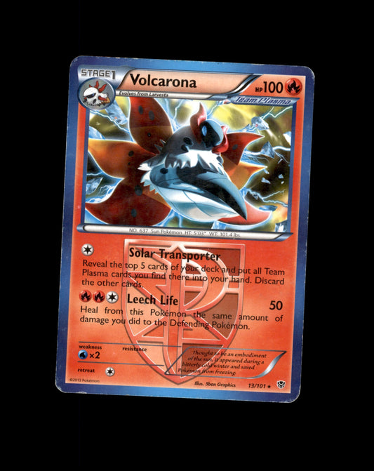 *SE BILDE FOR TILSTAND* Volcarona #13 Pokemon Plasma Blast Pokesingles