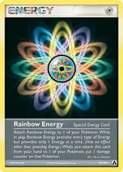 Rainbow Energy 81 - Legend Maker Pokesingles