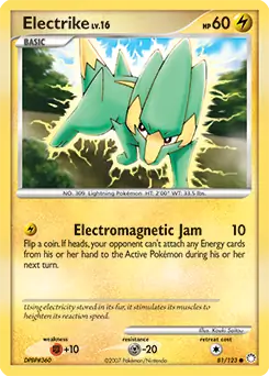 Electrike 81 - Mysterious Treasures Pokesingles