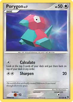 Porygon 81 - Great Encounters Pokesingles