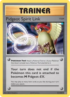 Pidgeot Spirit Link 81 - Evolutions Pokesingles