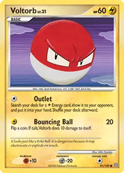 Voltorb 81 - Stormfront Pokesingles