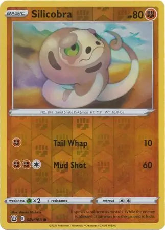 Silicobra Reverse Holo 081 - Battle Styles
