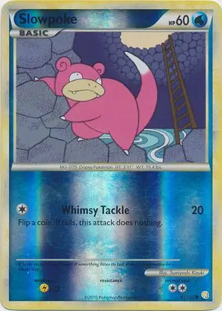 Slowpoke Reverse Holo 81 - HeartGold SoulSilver Pokesingles