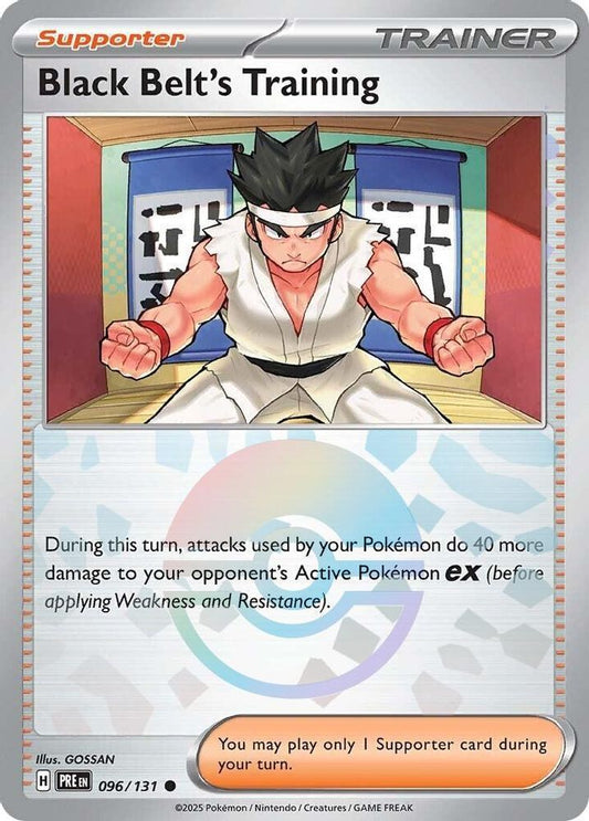 Black Belt's Training (Poke Ball Pattern) 96 - Prismatic Evolutions