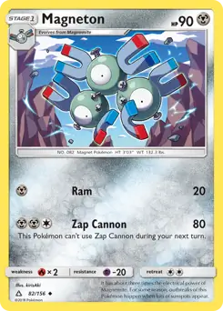 Magneton 82 - Ultra Prism Pokesingles