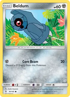 Beldum 83 - Guardians Rising Pokesingles