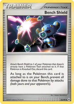 Bench Shield 83 - Arceus Pokesingles