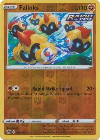 Falinks Reverse Holo 083 - Battle Styles