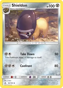 Shieldon 84 - Ultra Prism Pokesingles